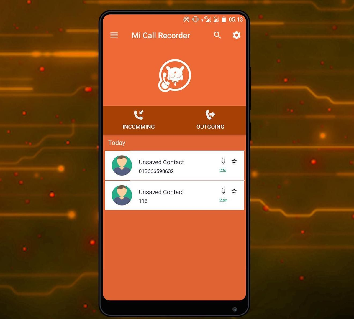 Запись звонков Xiaomi 