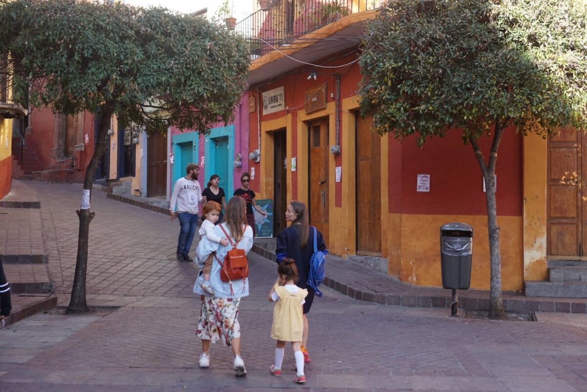 По улицам Гуанахуато (фото автора) 