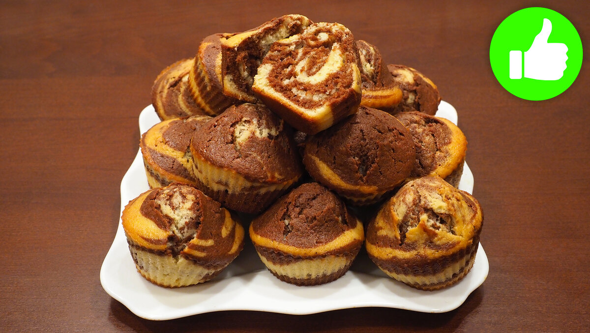 Кексики на сметане в духовке