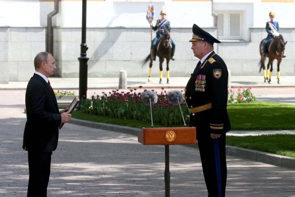 Все командиры кремлевского полка