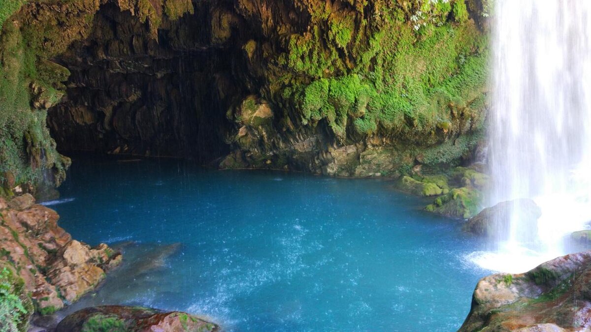 Водопад Куршунлу (Kursunlu Şelalesi)