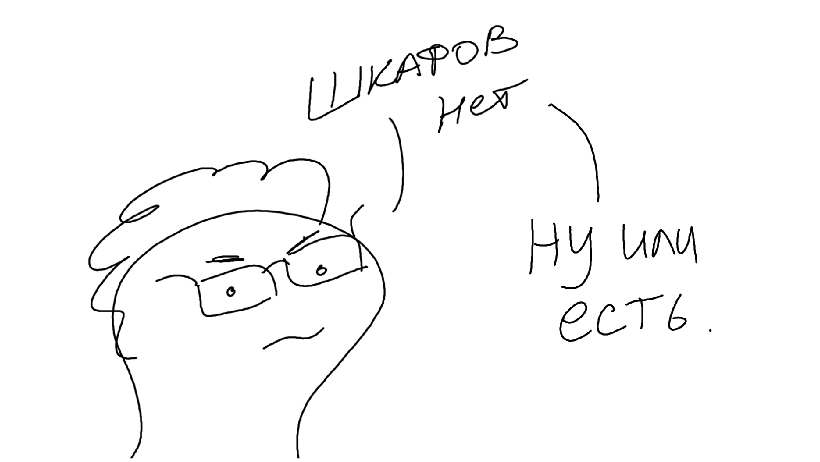 Серёжа продаёт шкафы и попутно сомневается