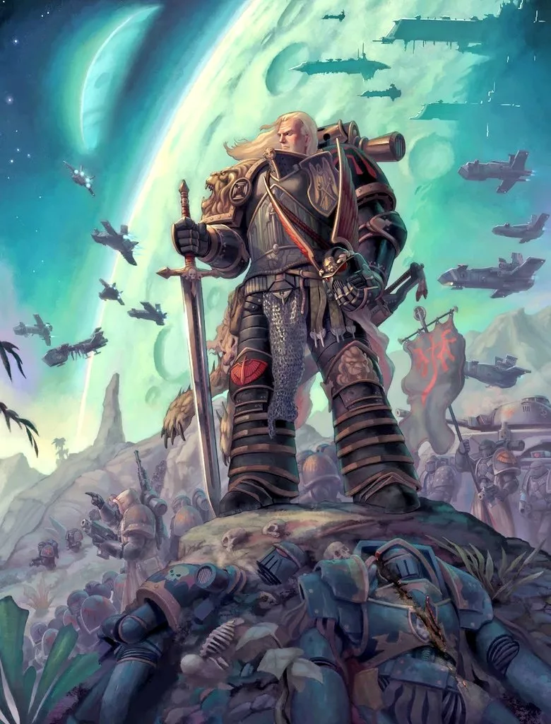 Те, кто ближе всего или броня детей Императора Человечества в WARHAMMER.  Часть 1. | #Geek_Warp | Дзен