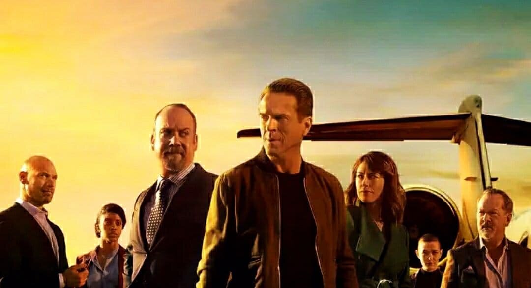 Слева направо: Кори Столл в роли бизнес-титана Майкла Принса, Кондола Рашад в роли Кейт Сэкер помощница прокурора, Пол Джаматти в роли прокурора Чака Роадса, Дэмиэн Льюис в роли миллиардера Бобби Аксельрода, Мэгги Стифф в роли психолога Вэнди Роадс, Азия Кейт Диллан в роли инвестиционного директора Тэйлор Мэйсон, Дэвид Костабайл в роли главного инвестиционного директора Акс-Кэпитал