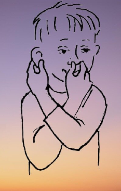 Ухо-нос. Моя обработка фото из открытых источников