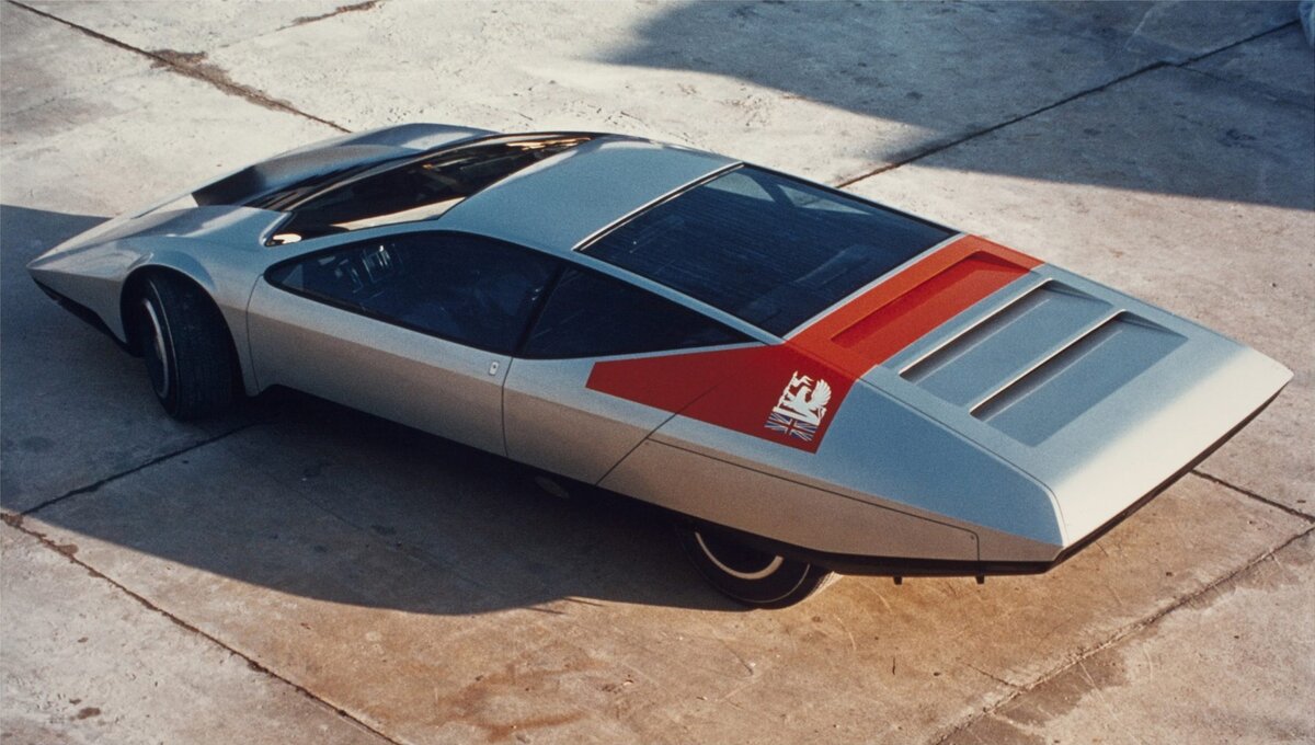 4 места, стекловолокно и хвост (концепт-кар Vauxhall SRV, 1970) |  Автоэстетика | Дзен