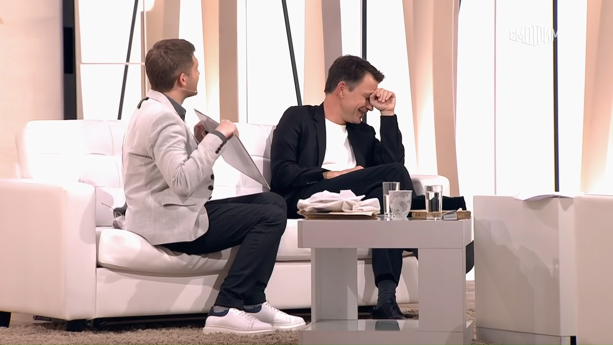 Кирилл Гребенщиков и Борис Корчевников