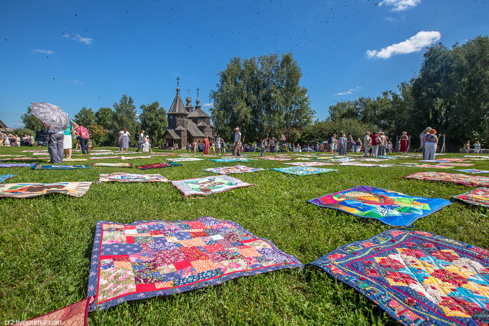 Международный фестиваль лоскутного шитья «Душа России» в Суздале