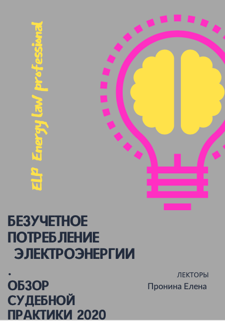 Автор статьи: "Руководитель проекта Energy Law Professional"