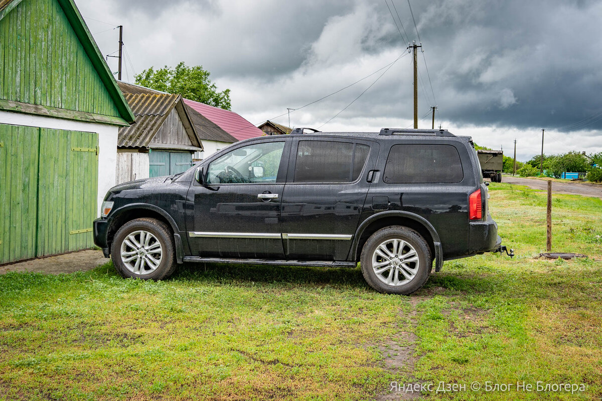 Никогда не забуду эту машину. Инфинити QX56 