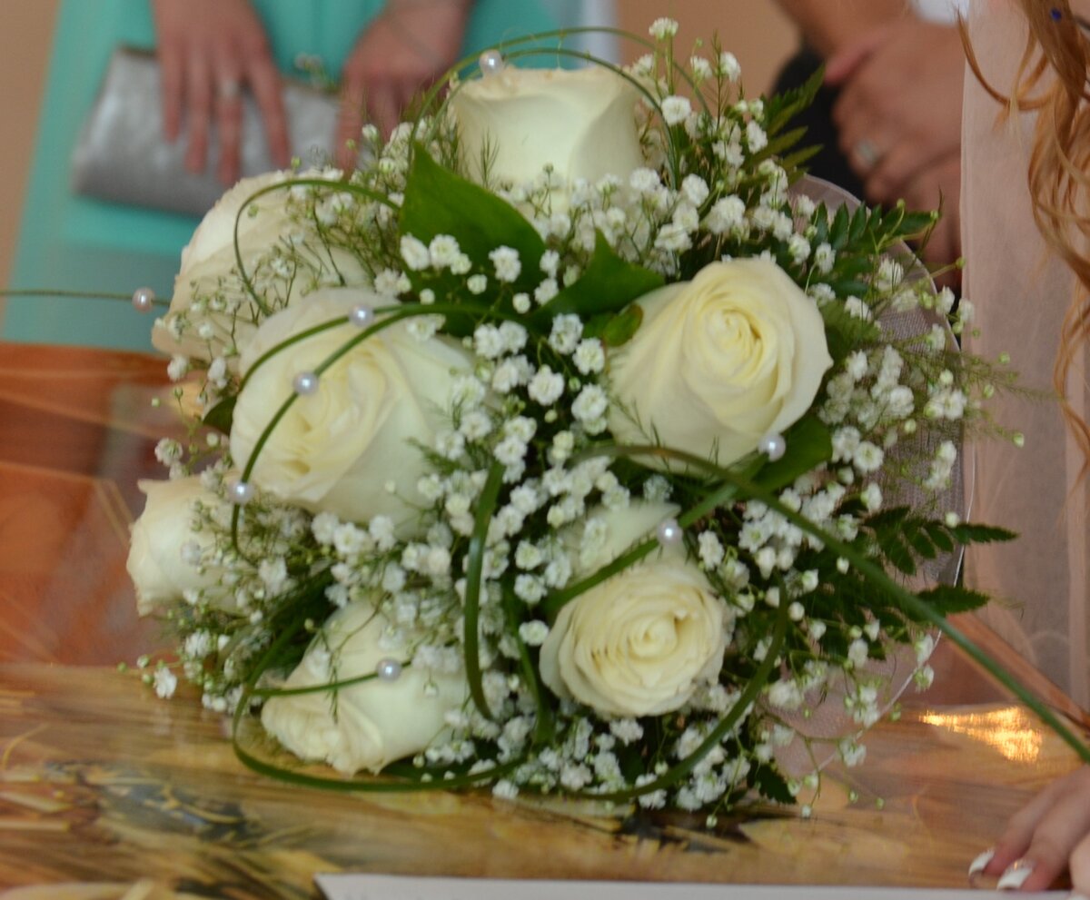 фото автора, букет невесты