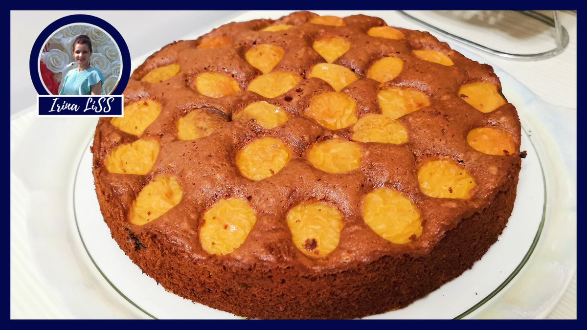Быстрый шоколадный пирог с абрикосами – рецепт потрясающе вкусного абрикосового пирога в духовке на скорую руку