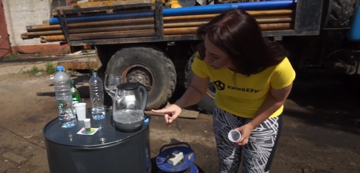 Почему пенится вода из скважины