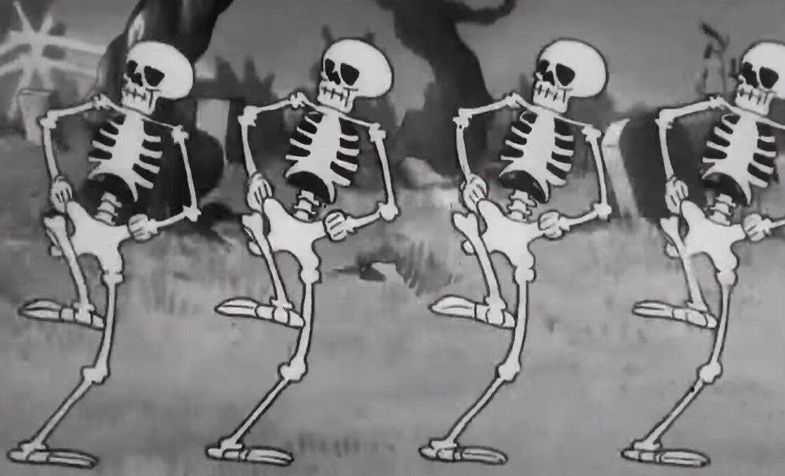 Танец скелетов мультфильм 1929