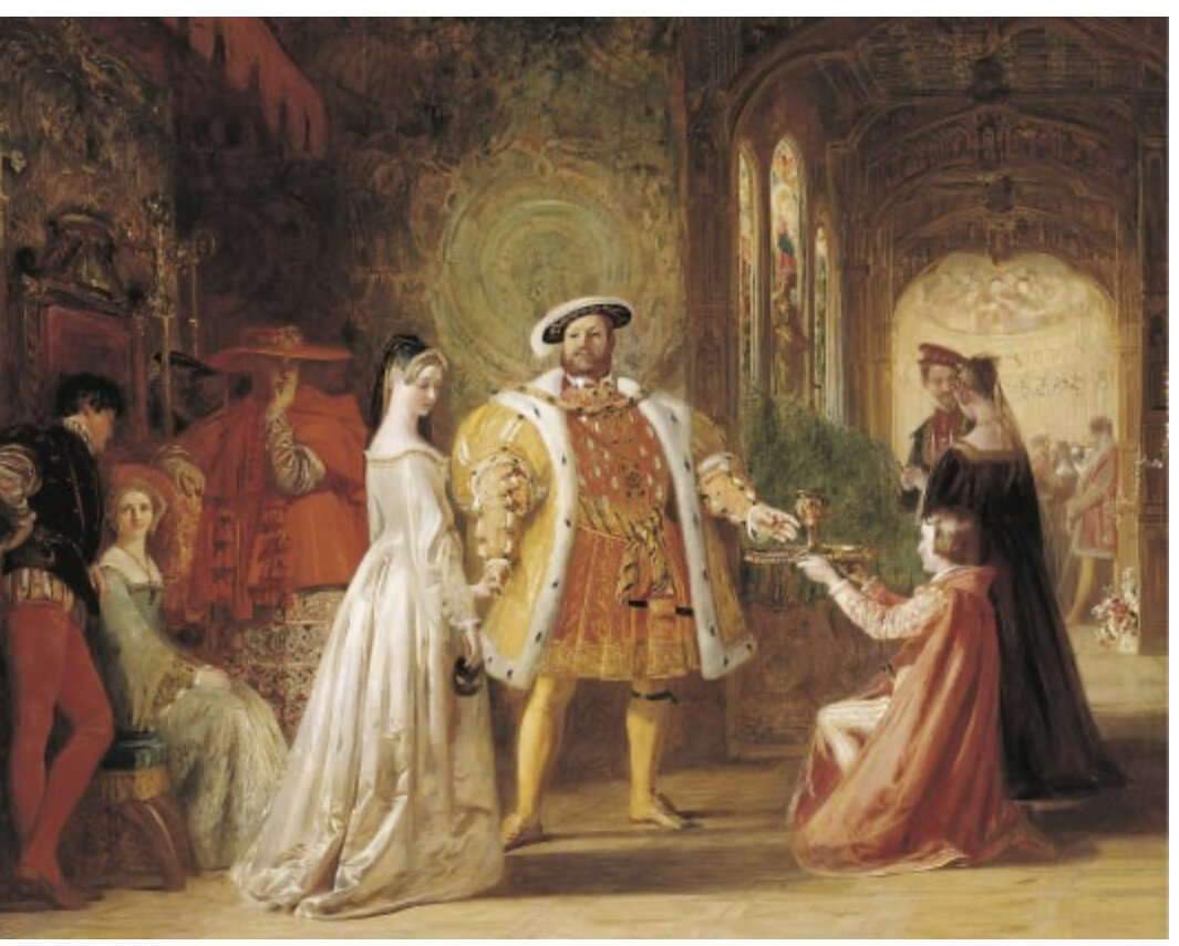 король Генрих VIII и Анна Болейн