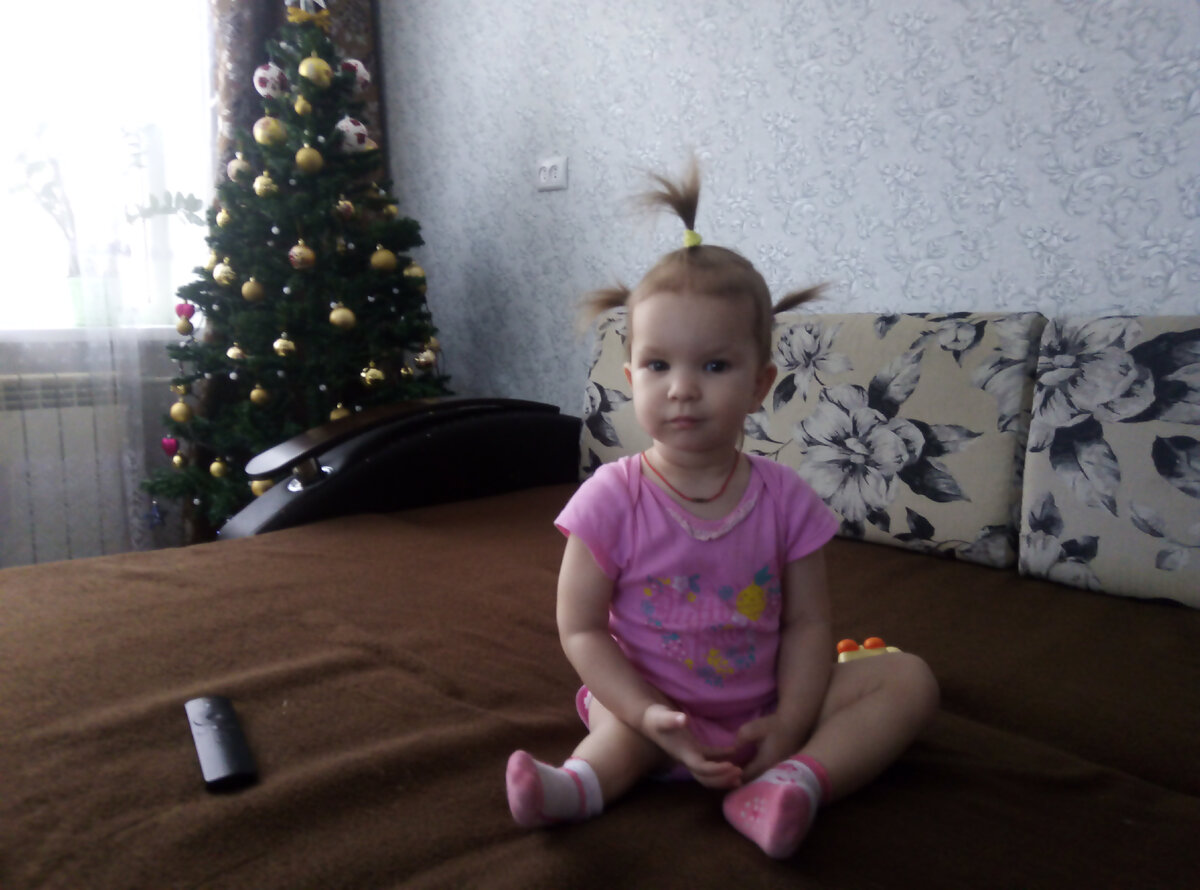 Маленькая Алиса, подопечная фонда "Алёша"