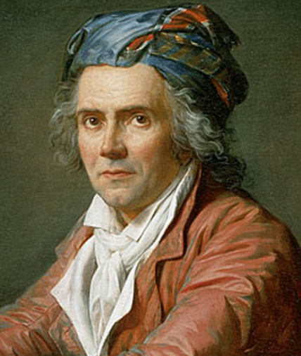 «Портрет доктора Альфонса Лероя». Жак-Луи Давид 1783 г. Фрагмент