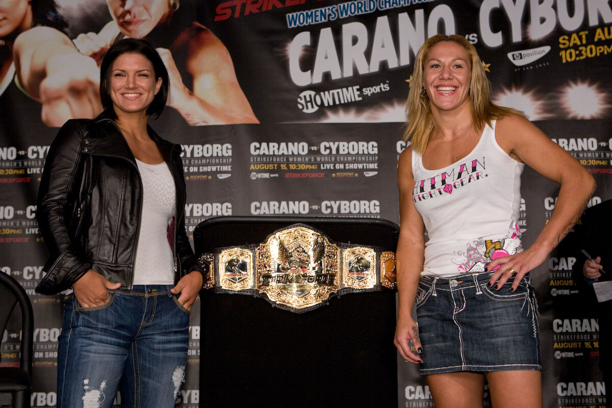 Gina Carano в ринге