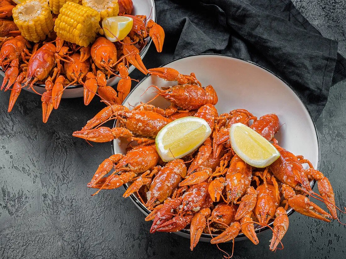 Вареные раки