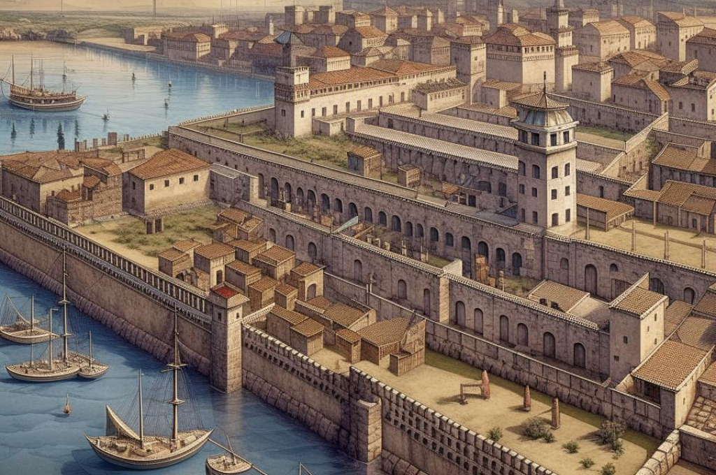 Представление VII века нейросетью