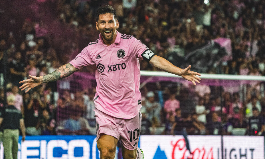    Лионель Месси счастлив в Америке. Фото: Reuters