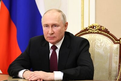    Президент РФ Владимир Путин © Сайт президента России