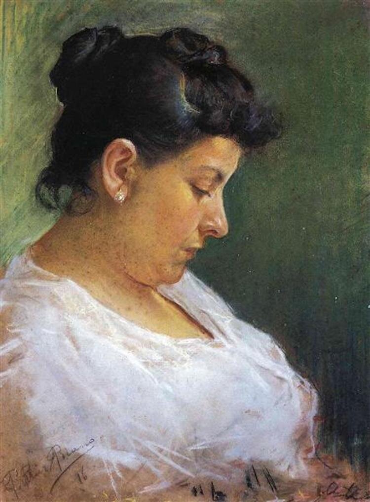 Пабло Пикассо. Портрет матери художника. 1896
