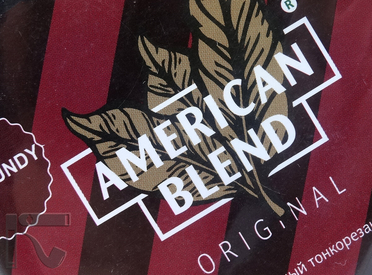 Табак American Blend Original Burgundy. Фото: © канал "Уголок Курильщика"