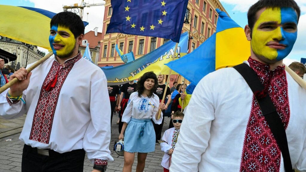 Патриоты Украины идут в Европу 