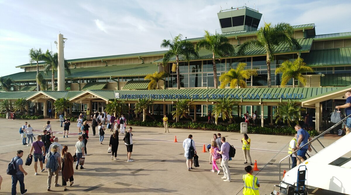 аэропорт La romana. Доминиканская республика.