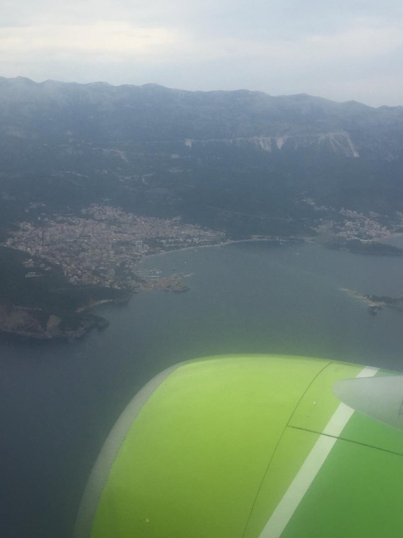 Будва с высоты птичьего полёта