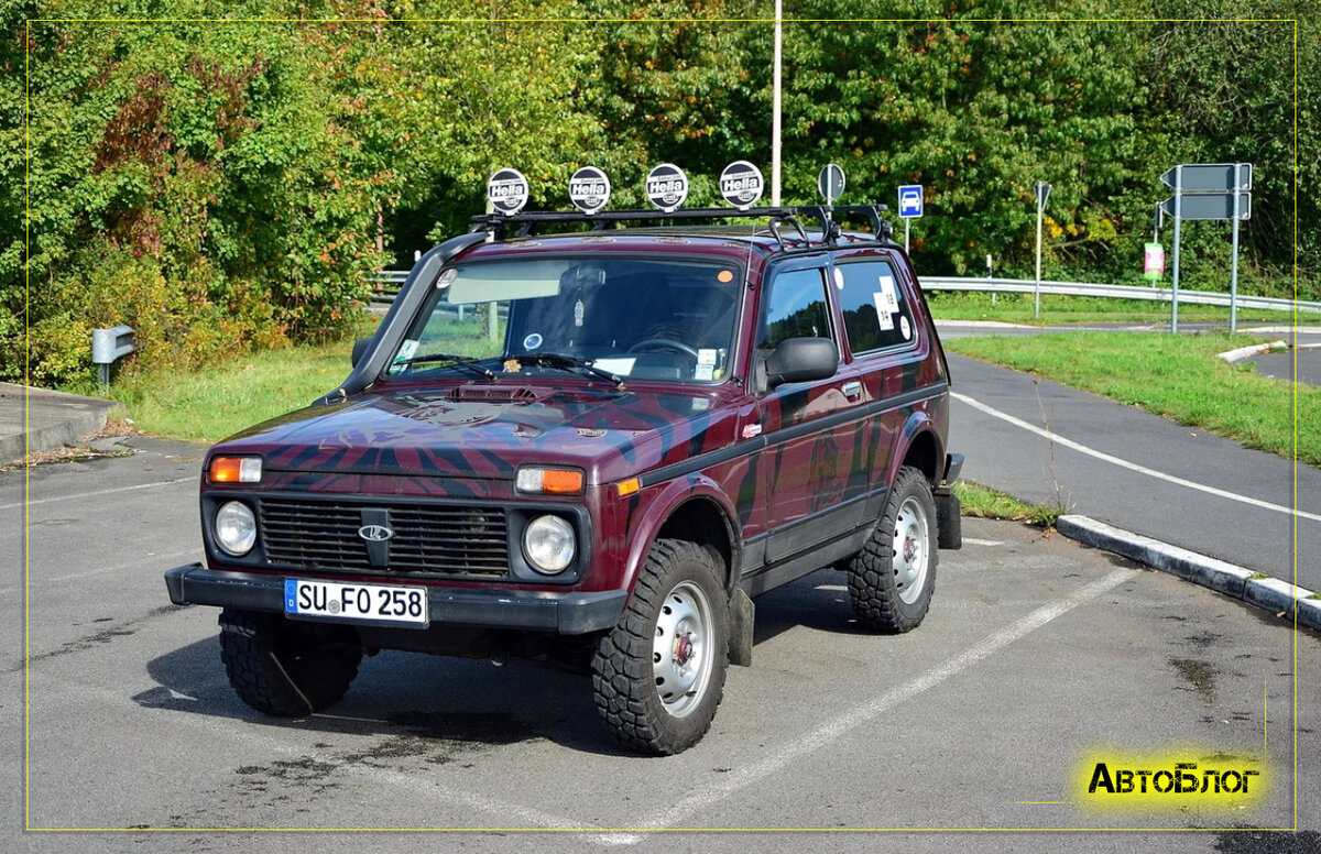 Нива в германии фото