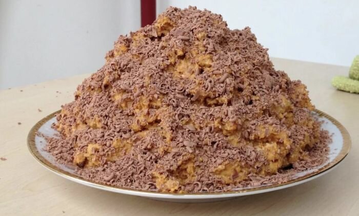 Торт муравейник из печенья - рецепт с фото пошагово без выпечки