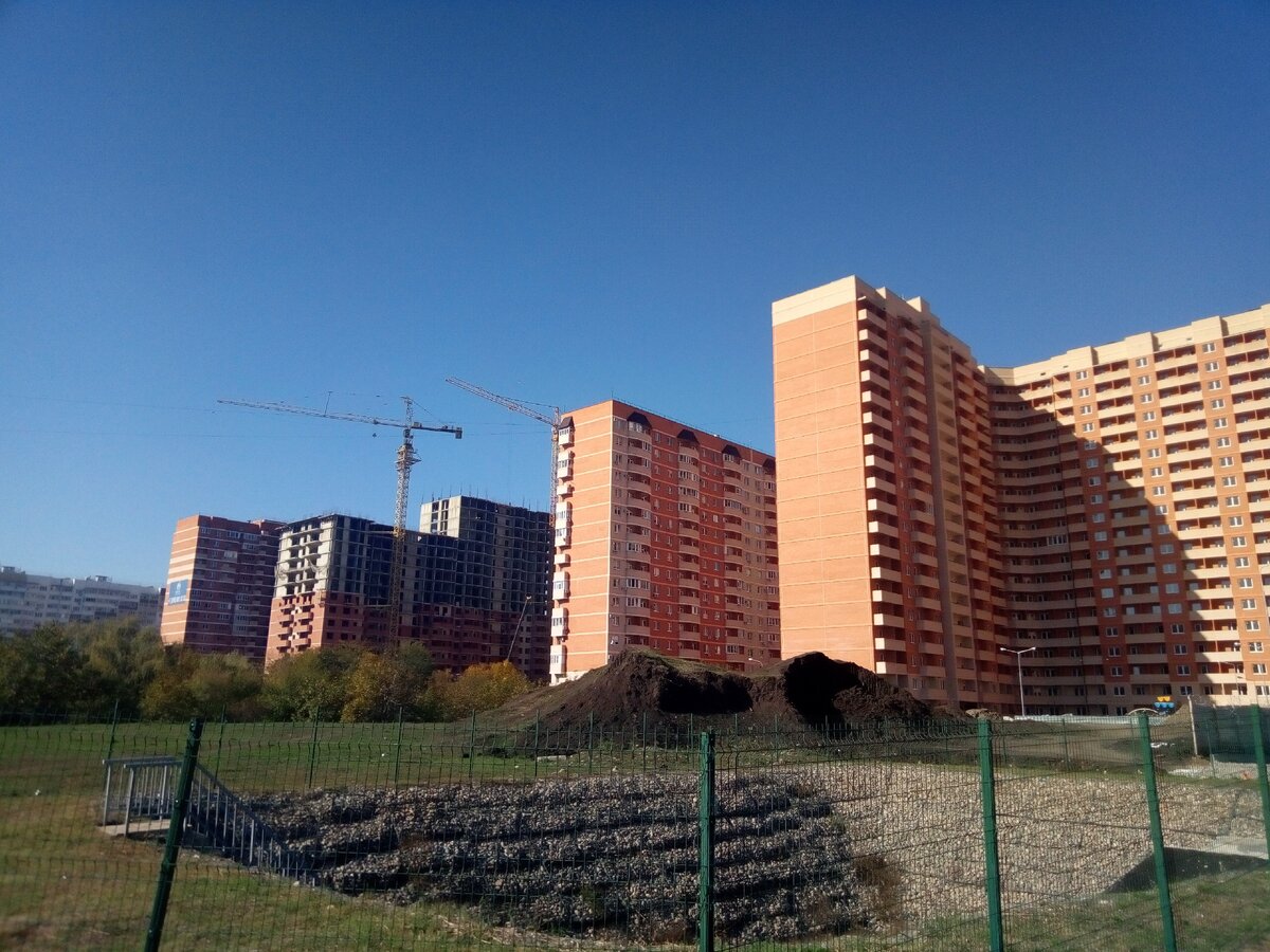 Новые дома в Молодежном микрорайоне