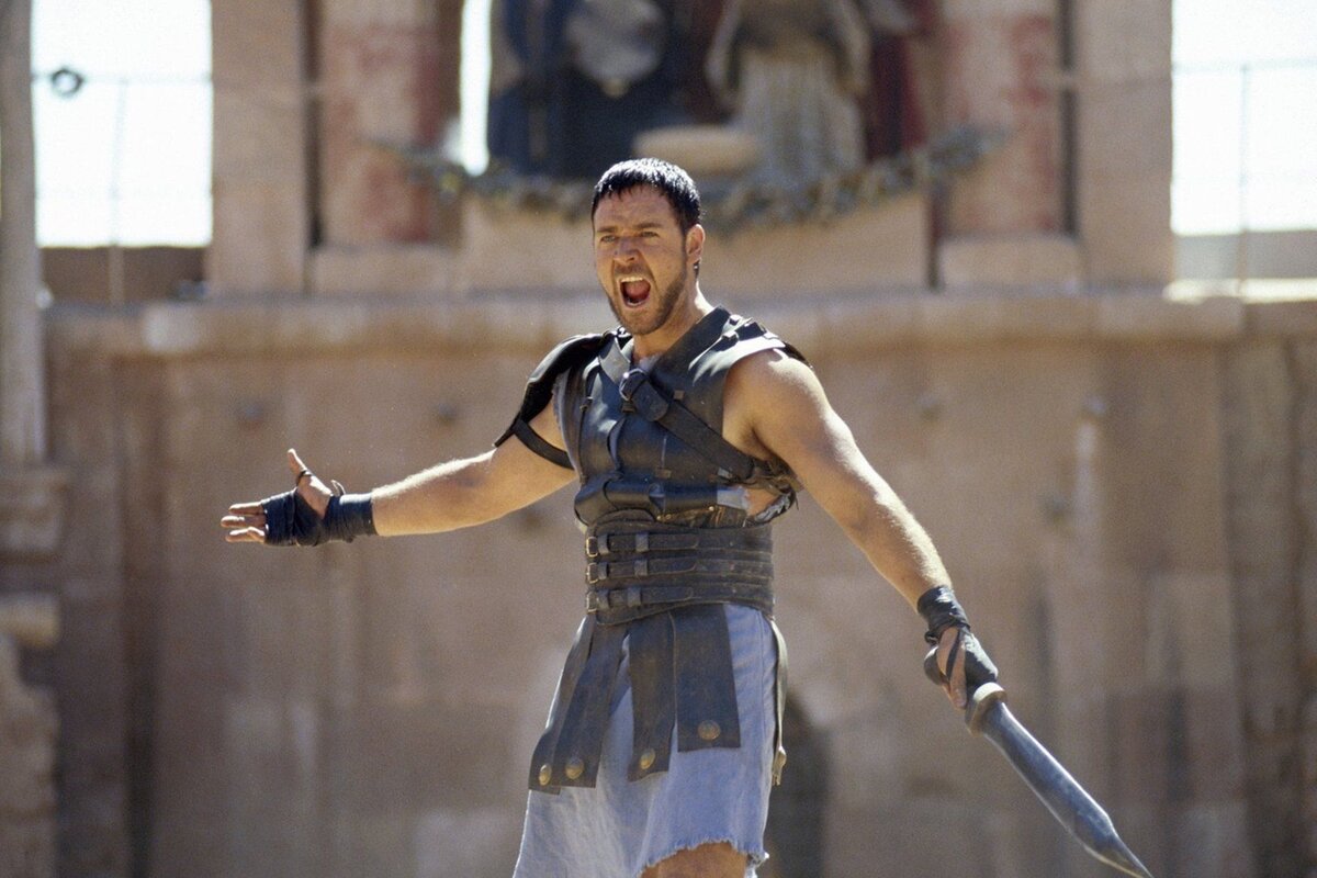 Кадр из фильма "Гладиатор"