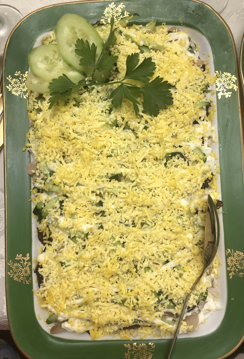 Безумно нежный и вкусный салатик с черносливом 😍