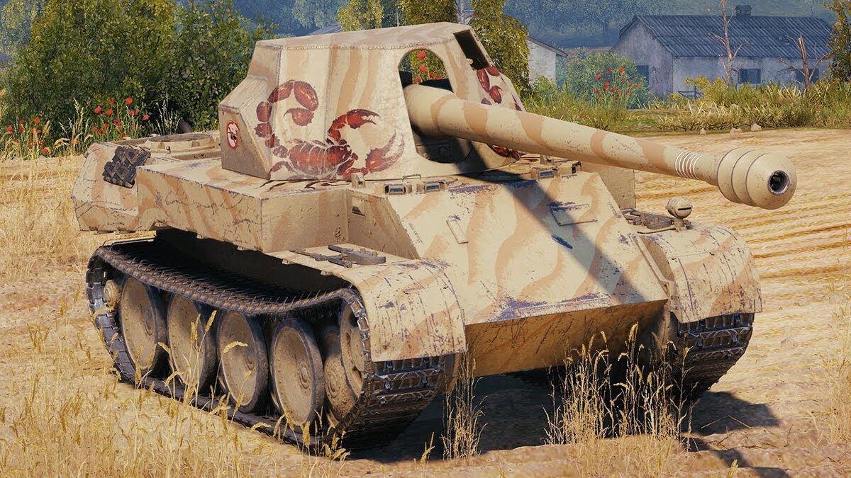 Грозный и беззащитный «Скорпион». Rheinmetall Skorpion G World of Tanks |  GN | Дзен