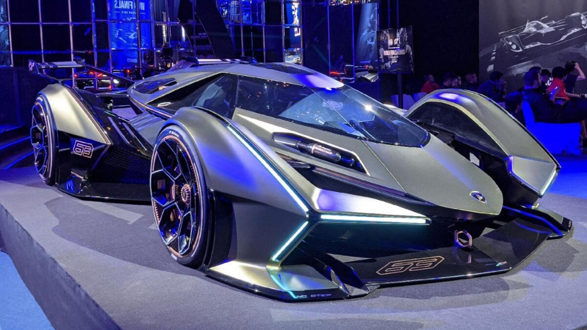 Самый последний 5. Lamborghini v12 Vision gt 2019. Lamborghini v12 Vision gt. Lamborghini Lambo v12 Vision Gran Turismo. Lambo v12 Vision gt.