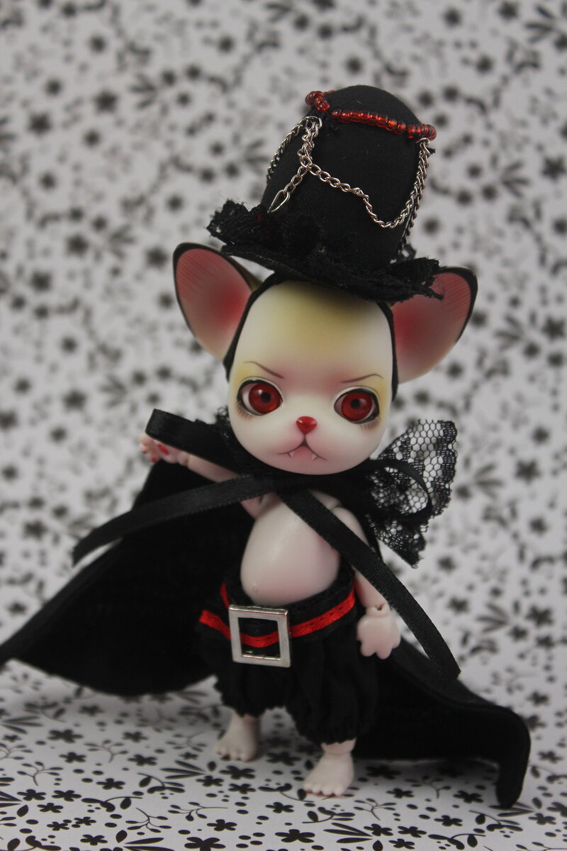 Кукла Панг-Джу Чёрный русский панг. Фото pullipsandjunk