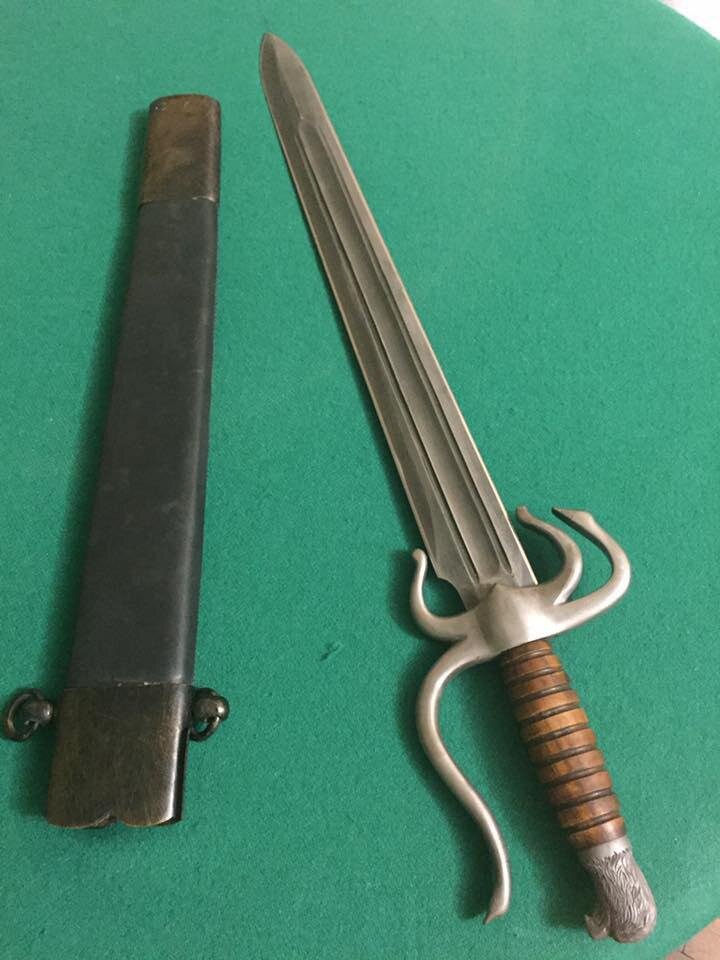 генуэзский абордажный меч и ножны