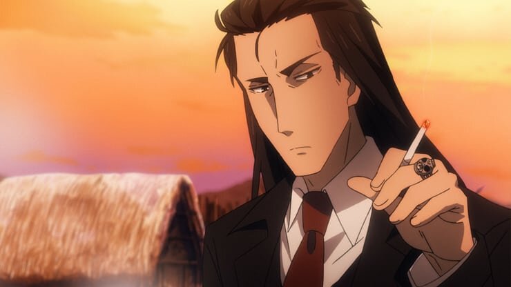 В данном аниме , табак является безвредным для здоровья 