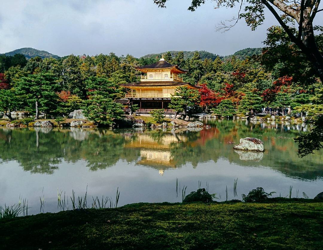 Kinkaku-ji, тот самый Золотой Храм. Фото сделано мной в 2016 году.