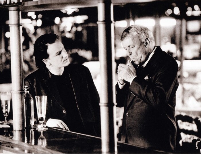 Фрэнк Синатра и Боно