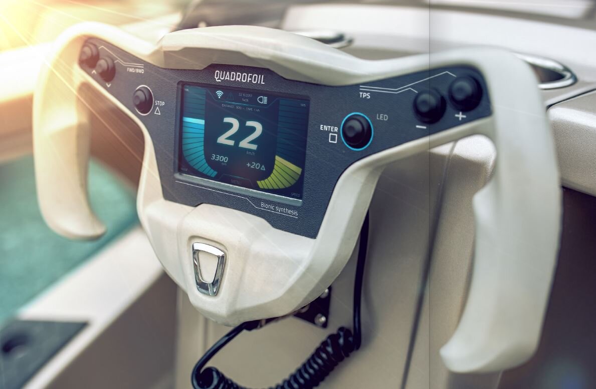 Многофункциональный руль Quadrofoil