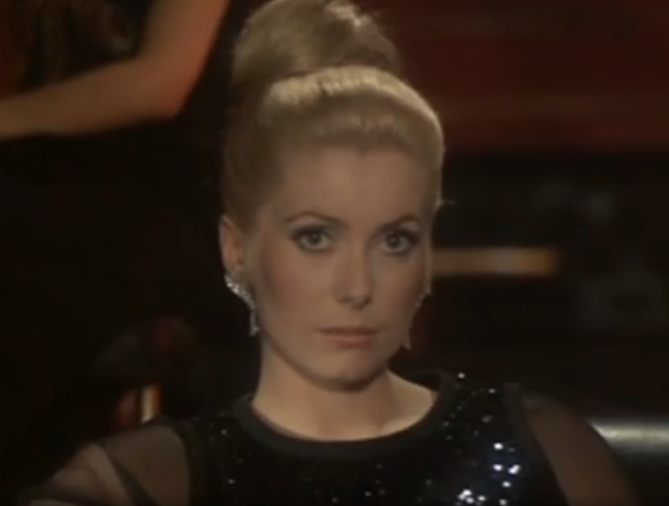 Катрин Денев в экранизации романа Франсуазы Саган "Смятение" (1968)