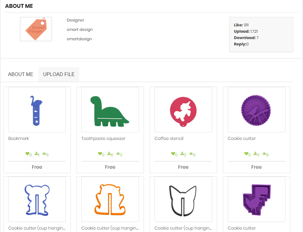 Профиль Smartdesign