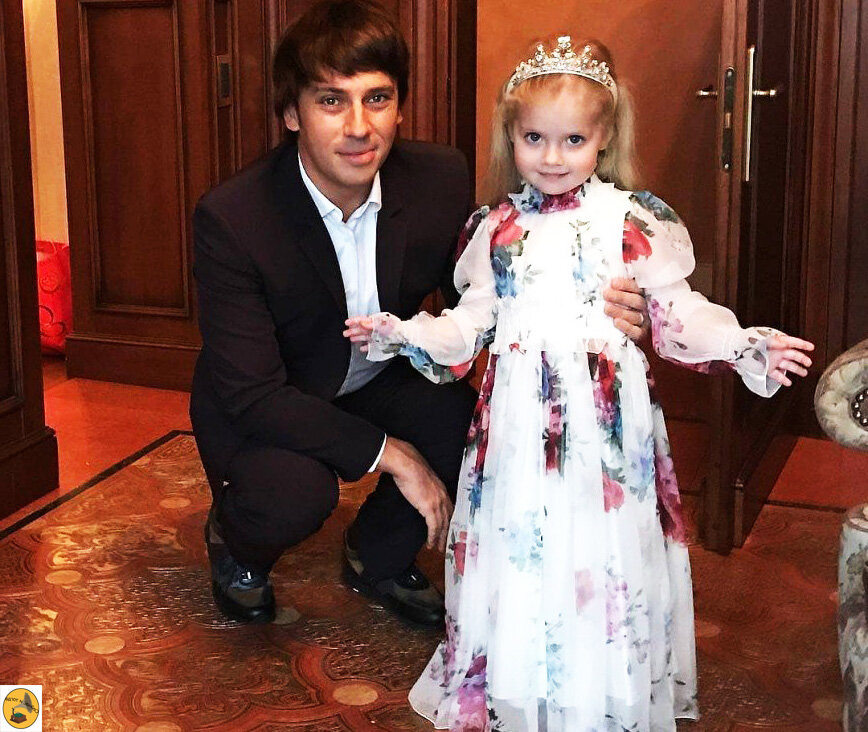 Максим Галкин со своей дочерью Лизой