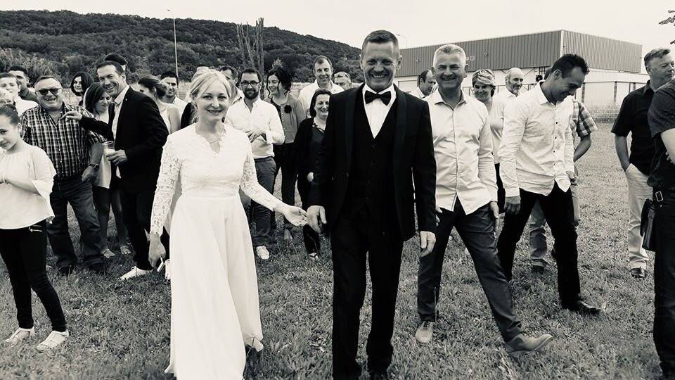 Наши гости(уже расходятся после совместного фото).