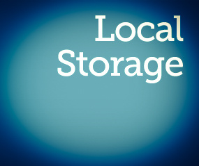 Локальное, один из типов хранилища.