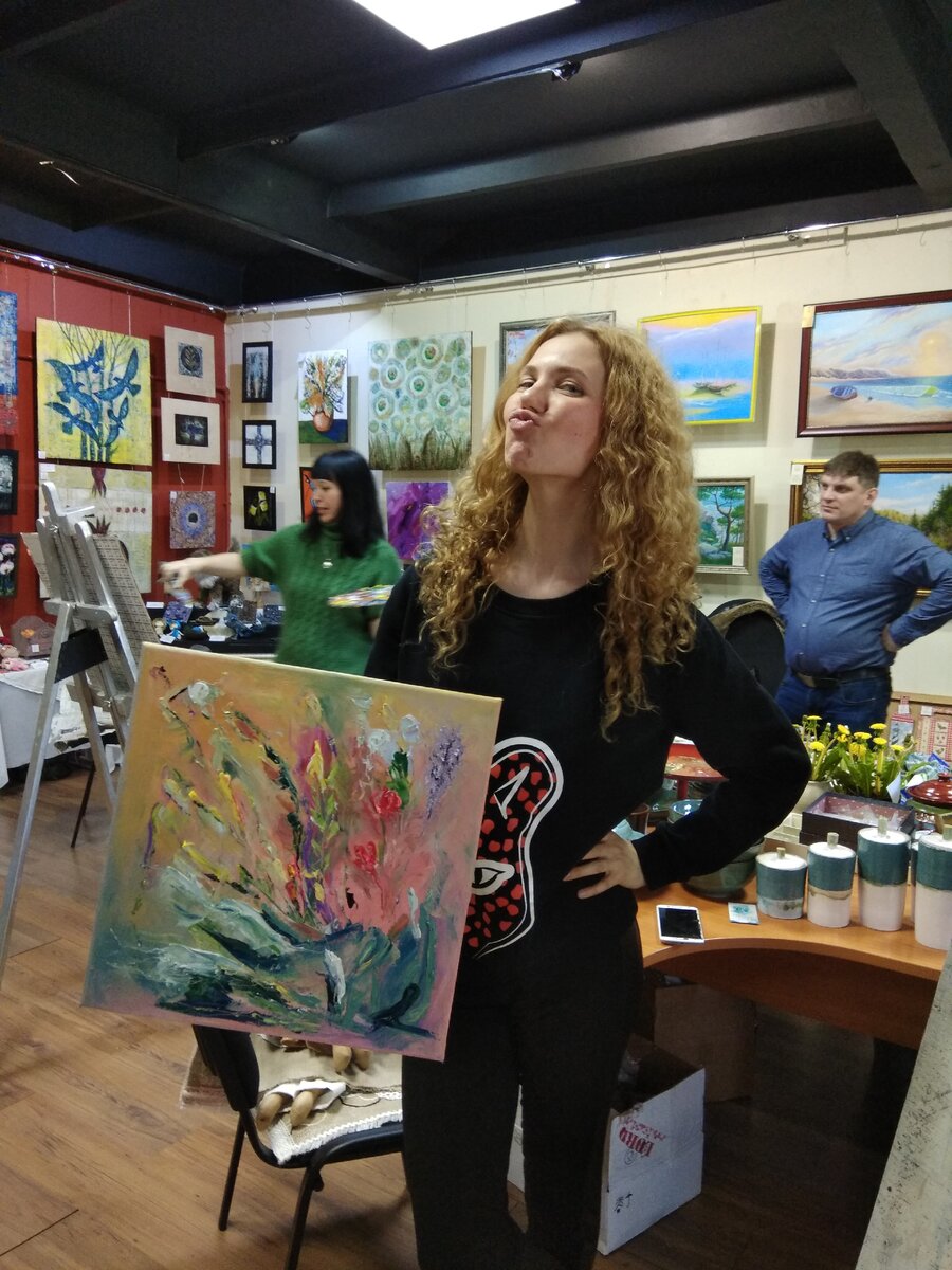 Мастер -класс по живописи